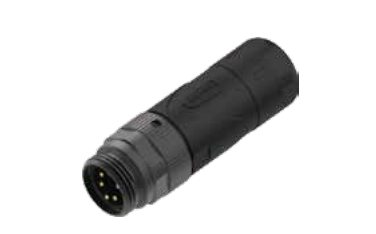 78」針-現場結線可能コネクタ-プラスチックケース-鋳造アルミニウムナット