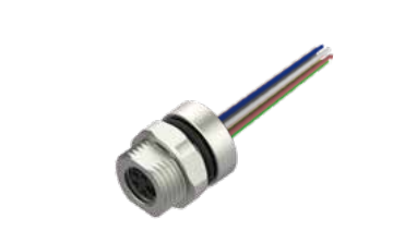 M 8口金-フランジコネクタ-後付け-散線式-34568 PIN