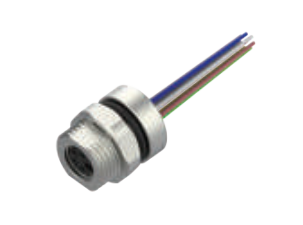 M 8口金-フランジコネクタ-後付け、散線式