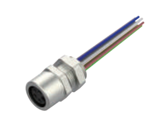 M 8口金-フランジコネクタ-前付け