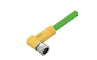 M 8-A-CODE-曲げ角穴子-プレキャストコネクタ-防振後退止め-4 PIN