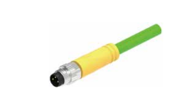 M 8-A-CODE-針-プレキャストコネクタ-防振後退止め-4 PIN