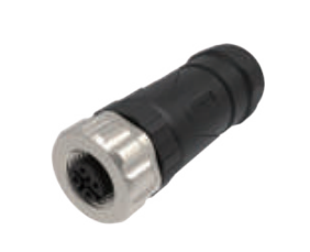 M 12オリフィスA-CODEフィールド結線可能コネクタ