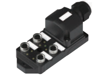 M 12 4タップ分線箱-単信号-配線箱式