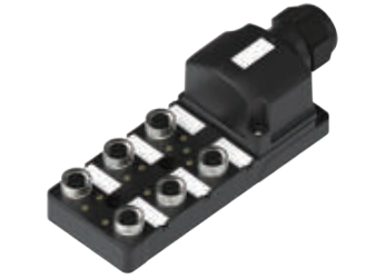 M 12 6スプリットスプリットボックス-デュアル信号-端子ボックス