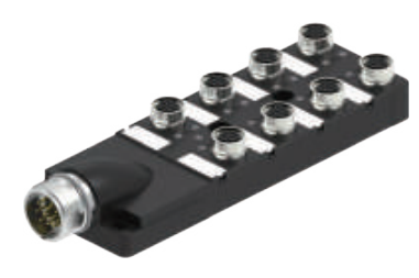 M 12 8スプリットスプリットボックス-単信号-水平M 23ソケット式