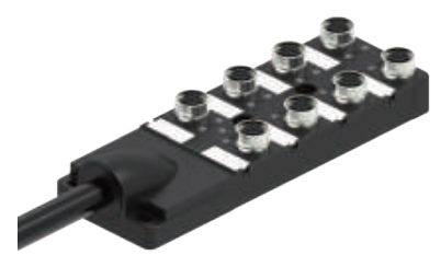 M 12 8分口分線箱-単信号-直出線式