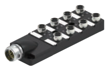 M 12 8スプリットスプリットボックス-デュアル信号-水平M 23ソケット式