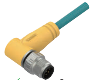 M 12 A-CODEコーナーニードル-プレキャストコネクタ-防振後退止め-8 PIN