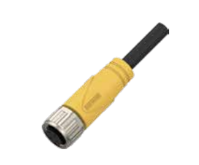 M 12口金-プレキャストコネクタ-防振後退防止-12 PIN