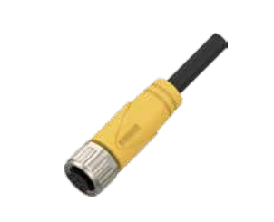 M 12口金-プレキャストコネクタ-防振後退防止-3/4 PIN