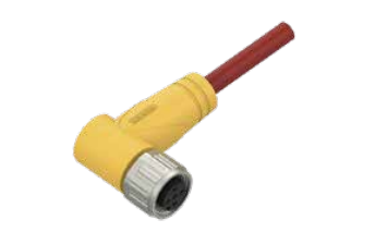 M 12コーナータップ-CC-Linkケーブル-プレキャストコネクタ-防振後退防止