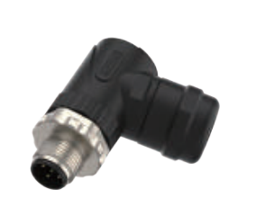 M 12コーナーニードルA-CODE現場配線可能コネクタ