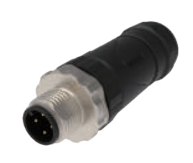 M 12針A-CODE現場配線可能コネクタ