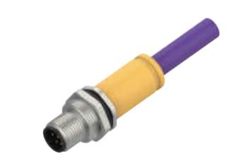 M 12ピン-プレキャストフランジコネクタ-後付け