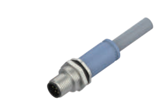 M 12ピン-プレキャストフランジコネクタ-後付け-DeviceNetケーブル