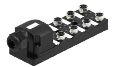 M 12-8スプリットスプリットボックス-単信号-配線ボックス