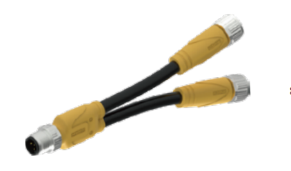 M 12-Y型-分岐器-二分払出線式-防振後退止め-3/4/5 Pin