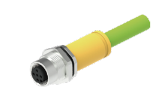 M 12-フランジ-D-CODE-口金-後取付-プレキャスト-4 PIN