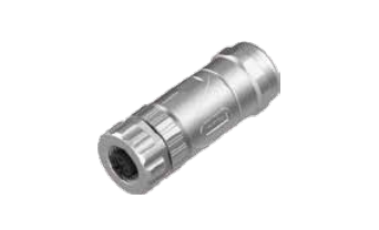 M 12-口金-現場結線可能式-コネクタ-全金属ケース-5 PIN