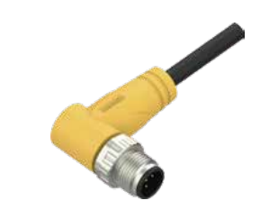 M 12-コーナーニードル-プレキャストコネクタ-防振後退防止-12 PIN