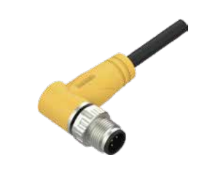 M 12-コーナーニードル-プレキャストコネクタ-防振後退防止-4/5 PIN