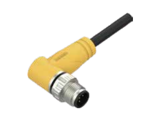 M 12-コーナーニードル-プレキャストコネクタ-防振後退防止-シールド-12 PIN