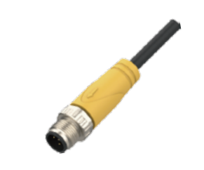 M 12-針-プレキャストコネクタ-防振後退防止-17 PIN