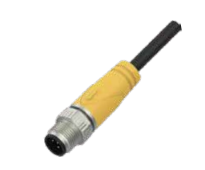 M 12-針-プレキャストコネクタ-防振後退防止-4/5 PIN