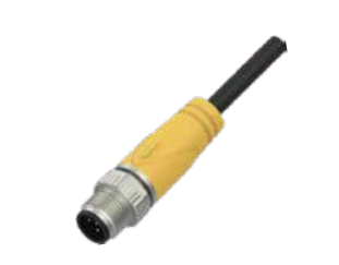 M 12-針-プレキャストコネクタ-防振後退防止-シールド-12 PIN