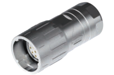 M 23ノッチクイックプラグナット-ソケット-フルメタルコネクタ12/17 pin