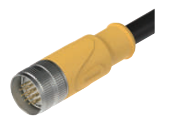 M 23雌ねじ-針-プレキャストコネクタ19.15 PIN