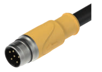 M 23雄ねじ-オス-プレキャストコネクタ6/8 PIN