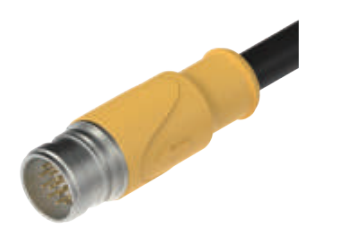 M 23雄ねじ-針-プレキャストコネクタ17 PIN