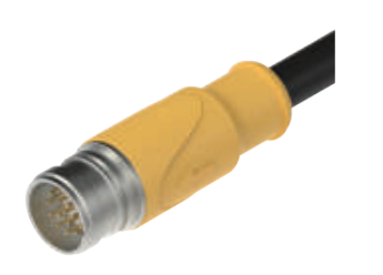 M 23雄ねじ-針-プレキャストコネクタ19 PIN