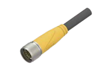 M 23-雌ねじ-針-プレキャストコネクタ-12.7/12.9 PIN