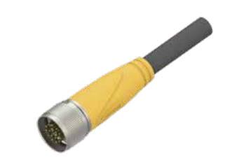 M 23-雌ねじ-針-プレキャストコネクタ-19.15 PIN