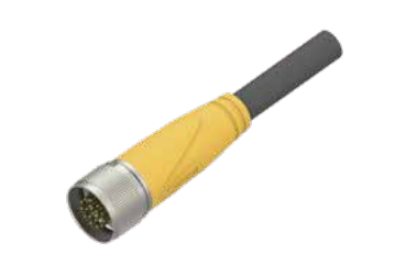 M 23-雌ねじ-針-プレキャストコネクタ-19.15 PIN