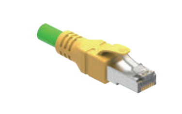 RJ 45 S-プレキャストコネクタ-シールドタイプ-ProfiNet-4 PIN