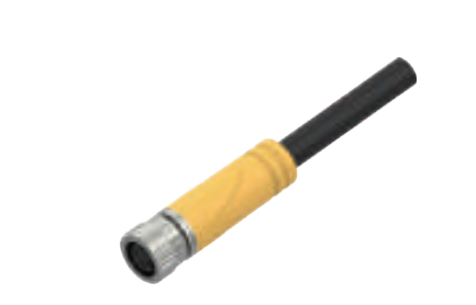 M8-口金-プレキャストコネクタ-防振後退防止-シールド-8 PIN