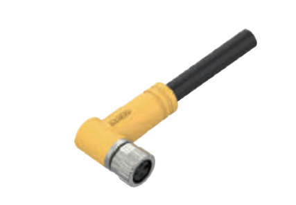 M8-コーナータップ-プレキャストコネクタ-防振後退防止-シールド-8 PIN