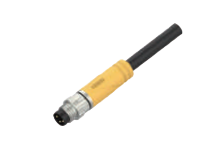 M8-針-プレキャストコネクタ-防振後退防止-シールド-3/4/5/6 PIN