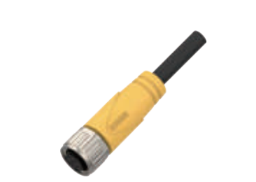 M12-口金-プレキャストコネクタ-防振後退防止-17 PIN