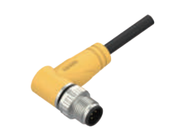 M12-コーナーニードル-プレキャストコネクタ-防振後退防止-4/5 PIN