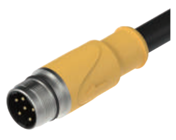 M23-雌ねじ-針-プレキャストコネクタ-12.7/12.9 PIN