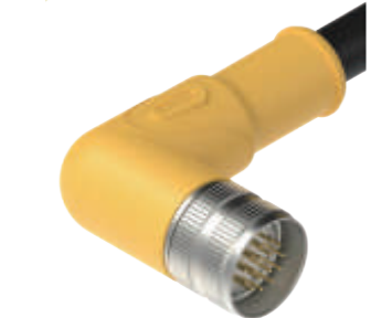 M23-雌ねじ-針-プレキャストコネクタ-12.7/12.9 PIN