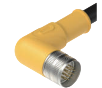 M23-雌ねじ-針-プレキャストコネクタ-17 PIN