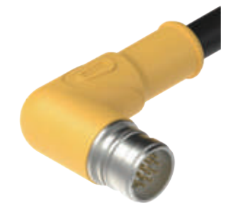 M23-雄ねじ-針-プレキャストコネクタ-12.7/12.9 PIN