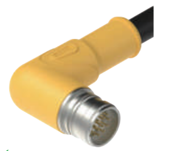 M23-雄ねじ-針-プレキャストコネクタ-12.11/12 PIN