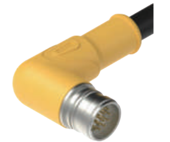 M23-雄ねじ-針-プレキャストコネクタ-19.15 PIN